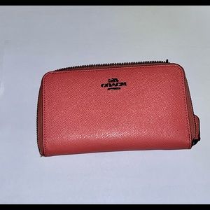 Coach Medium Zip Around Wallet